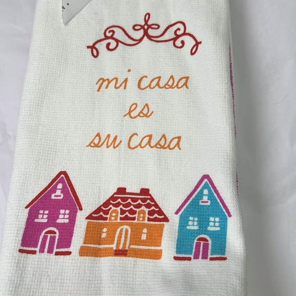 NWT Rae Dunn Kitchen Towels Mi Casa es Su Casa Set - Picture 4 of 9